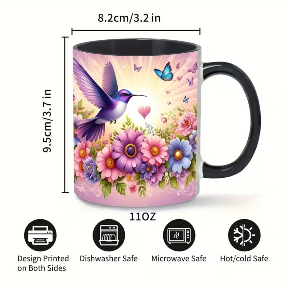 Hummingbird Coffee Mug - Picture 2 of 3